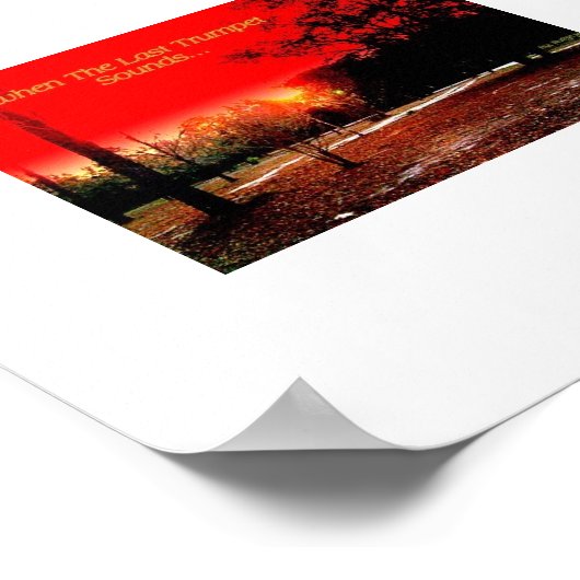 Het laatste Trumpet-geluid Poster (Hoek)