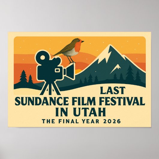 Het Laatste Utah-evenementposter van het Sundance Poster (Voorkant)
