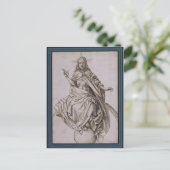 Het laatste vonnis (detail) van Hieronymus Bosch Briefkaart (Staand voorkant)