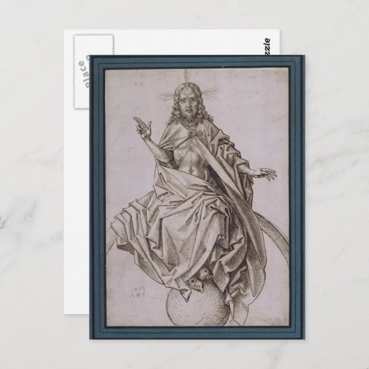 Het laatste vonnis (detail) van Hieronymus Bosch Briefkaart (Voorkant / Achterkant)