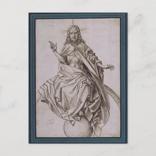 Het laatste vonnis (detail) van Hieronymus Bosch Briefkaart (Voorkant)