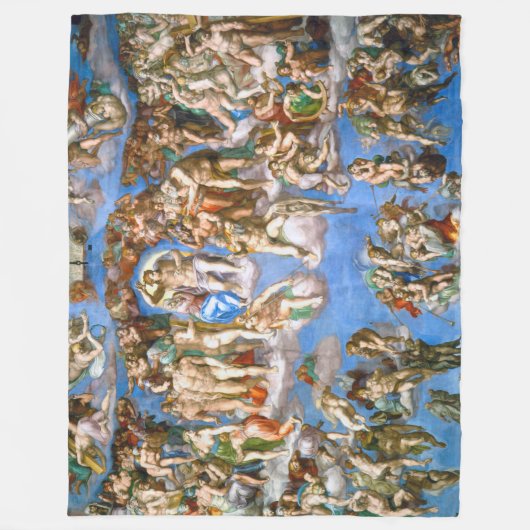 Het laatste vonnis, Michelangelo Fleece Deken (Voorkant)