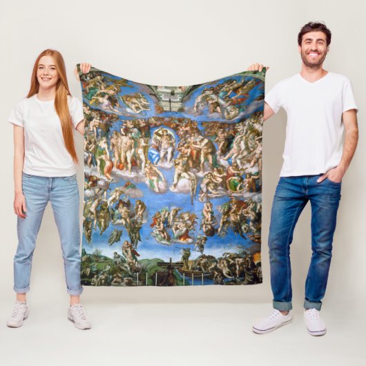 Het laatste vonnis, Michelangelo Fleece Deken (In situ)
