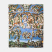 Het laatste vonnis, Michelangelo Fleece Deken (Voorkant)