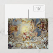 Het laatste vonnis, plafondschilderij briefkaart (Voorkant / Achterkant)