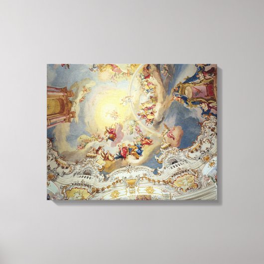 Het laatste vonnis, plafondschilderij canvas afdruk (Voorkant)