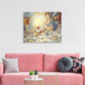 Het laatste vonnis, plafondschilderij canvas afdruk (Insitu (Woonkamer))