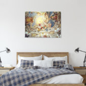 Het laatste vonnis, plafondschilderij canvas afdruk (Insitu (Slaapkamer))