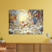 Het laatste vonnis, plafondschilderij canvas afdruk (Insitu (Woonkamer))