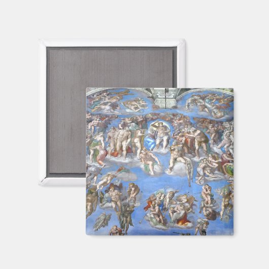 Het laatste vonnis, Sistine Chapel - magnet (Voorkant / Achterkant)