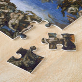 Het laatste vonnis van Michelangelo in Fresco Legpuzzel (Zijkant)