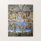 Het laatste vonnis van Michelangelo in Fresco Legpuzzel (Verticaal)
