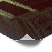 Het laatste vonnis van Michelangelo in Fresco Poster (Hoek)