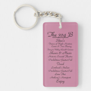 Het Label 324 B Sleutelhanger