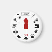 Het label aanpassen magneet (Voorkant)