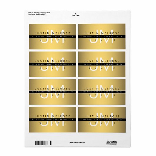 Het label 'Contedhedendaags Gold Kijk terug' (Full Sheet)