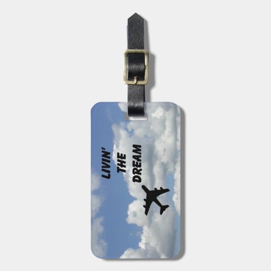 Het label Dream ID Livin Bagagelabel (Voorkant verticaal)