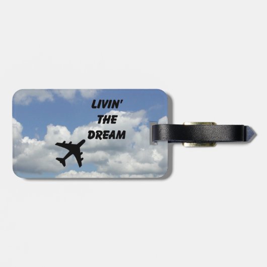 Het label Dream ID Livin Bagagelabel (Achterkant horizontaal)