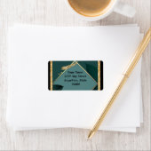 Het label Emerald Green Gold voor weddenschappen a (Insitu)