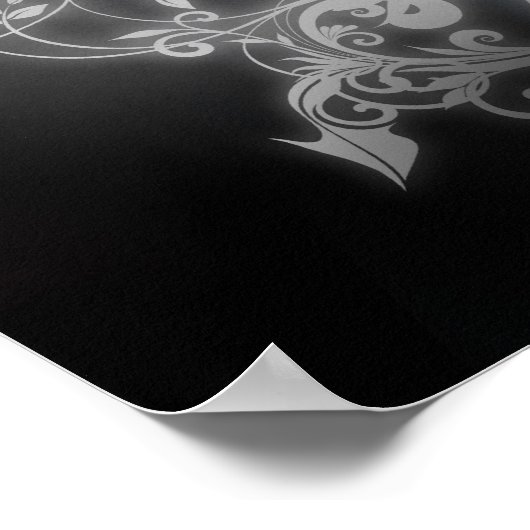 Het Label langs Poster (Hoek)