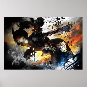 Het Label langs Poster