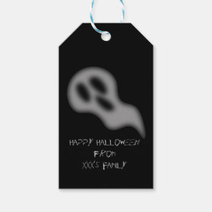 Het Label van de Gift van het Spook van Halloween Cadeaulabel