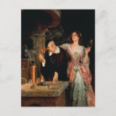 Het laboratorium | John Collier Briefkaart (Voorkant)