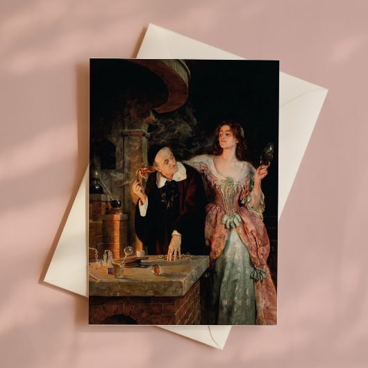 Het laboratorium | John Collier Kaart