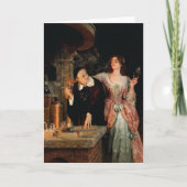 Het laboratorium | John Collier Kaart (Voorkant)