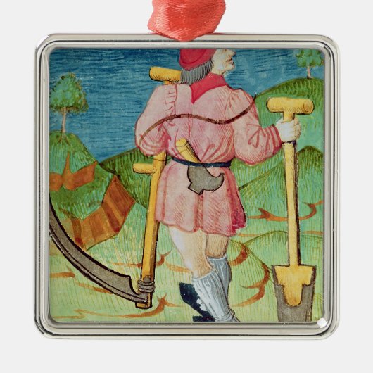 Het laboratorium metalen ornament (Voorkant)