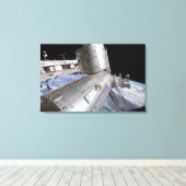 Het laboratorium van de Japanse Experimentenmodule Canvas Afdruk (Insitu (Houten vloer))