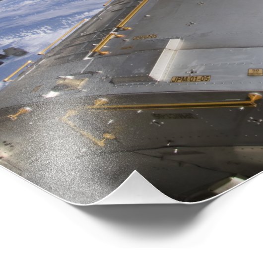 Het laboratorium van de Japanse Experimentenmodule Foto Afdruk (Hoek)