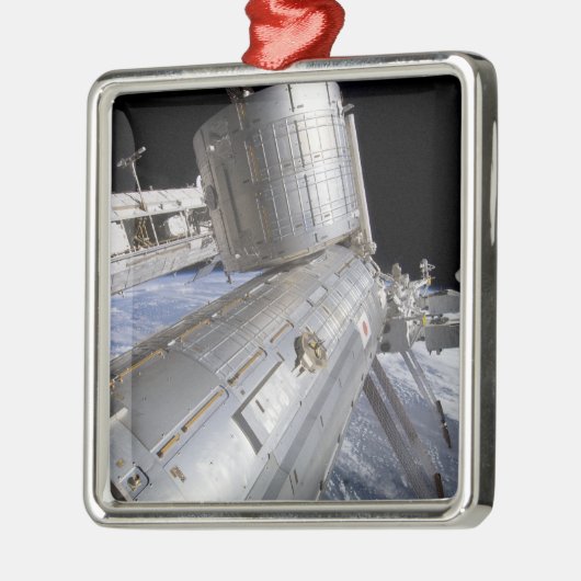 Het laboratorium van de Japanse Experimentenmodule Metalen Ornament (Links)