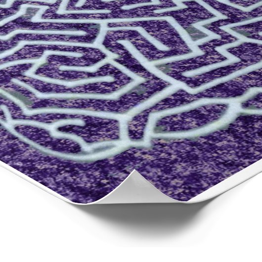 Het labyrint poster (Hoek)