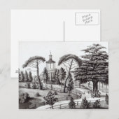 Het labyrint van de Jardin des Plantes Briefkaart (Voorkant / Achterkant)