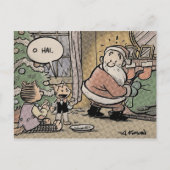 Het lach-uit-luide Briefkaart van Kerstmis van (Voorkant)