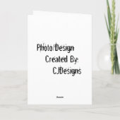 Het lachen bij Verjaardagen Kaart (Achterkant)