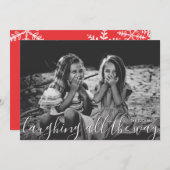 Het lachen de Volledige Kaart van de Bekleding van (Voorkant / Achterkant)