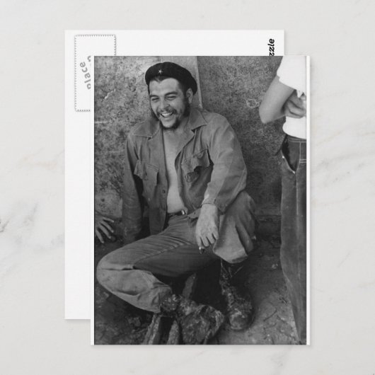 Het lachen van Che Briefkaart (Voorkant / Achterkant)