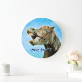 Het lachpaard grote klok (Huis)