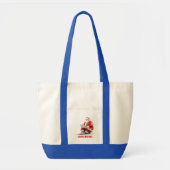 Het laden van Kerstmis Funny Santa Design Tote Bag (Voorkant)