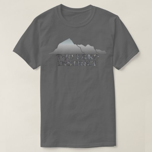 Het Lake District T-shirt (Design voorkant)