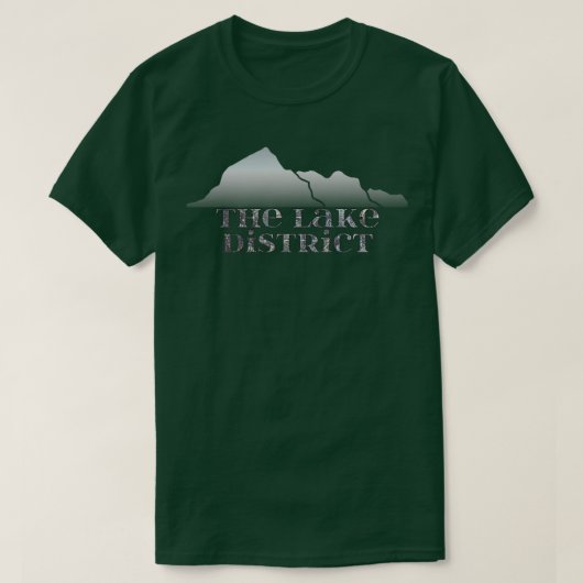 Het Lake District T-shirt (Design voorkant)