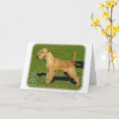 Het Lake District Terrier 9P002D-026 Kaart (Gele Bloem)