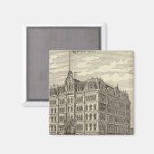 Het Lakeside-gebouw, Chicago Magneet (Voorkant / Achterkant)