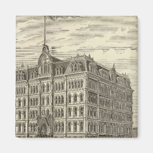 Het Lakeside-gebouw, Chicago Magneet (Voorkant)