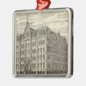 Het Lakeside-gebouw, Chicago Metalen Ornament (Links)