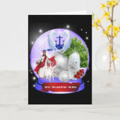 Het Lam Gods is verrezen uit het Wenskaart Kaart (Gele Bloem)