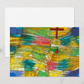 Het Lam, Infinity Stippen van After Paul Klee Feestdagenkaart (Voorkant / Achterkant)