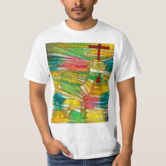 Het Lam, Infinity Stippen van After Paul Klee T-shirt (Voorkant)